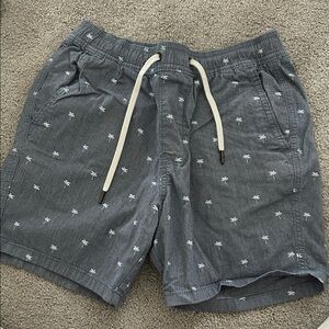 Hollister Blue Palm Print Men's Shorts